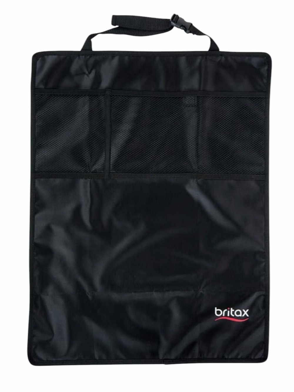 10/$25🦋 Britax Black Kick Mat Seat Protector Pocket Storage Organizer